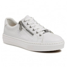 Load image into Gallery viewer, Rieker White Platform Sneaker
