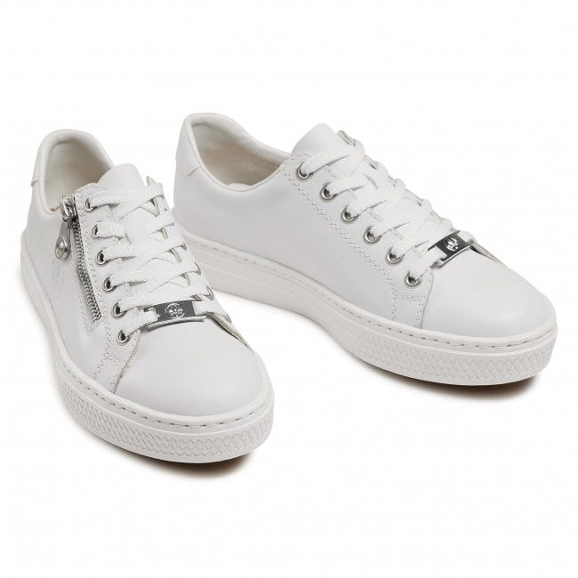 Rieker White Platform Sneaker