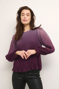 Multi-Pleat Blouse