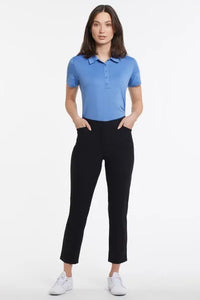 Stretch Pant with Front Zip
