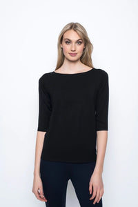 Picadilly Boat Neck Basic Top