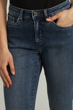 Load image into Gallery viewer, Joseph Ribkoff Straight Leg Jean with Cuffs

