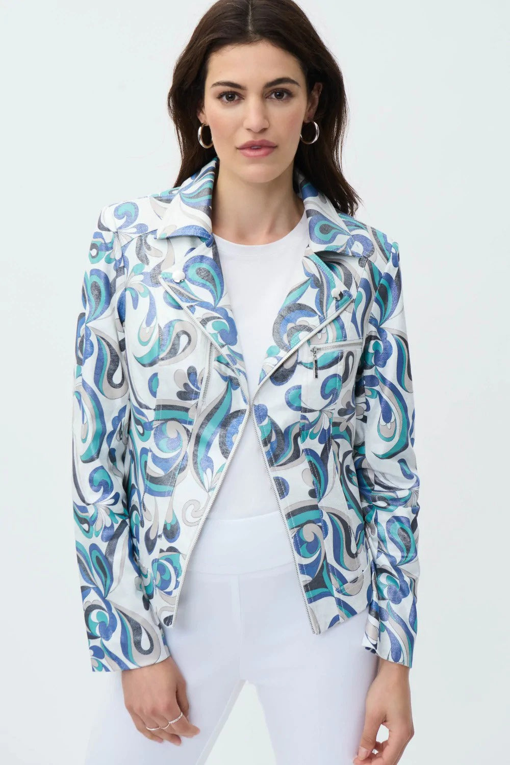Joseph Ribkoff Paisley Print Jacket