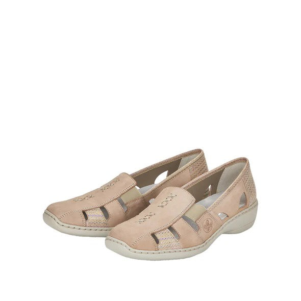 Rieker Shoe with Cut-Out Detail