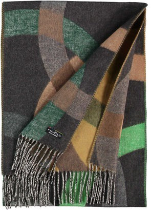 Fraas  Cashmink Scarf with Abstract Pattern