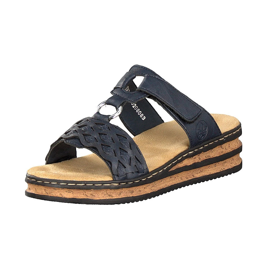 Rieker Slide-on with Woven Upper