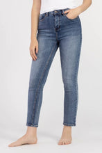 Load image into Gallery viewer, Tribal High Rise Slim Jean

