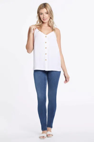 Button Front Cami Top