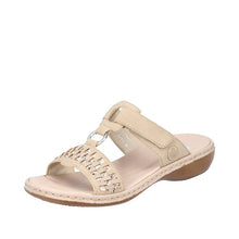 Load image into Gallery viewer, Rieker Regina Beige Slide
