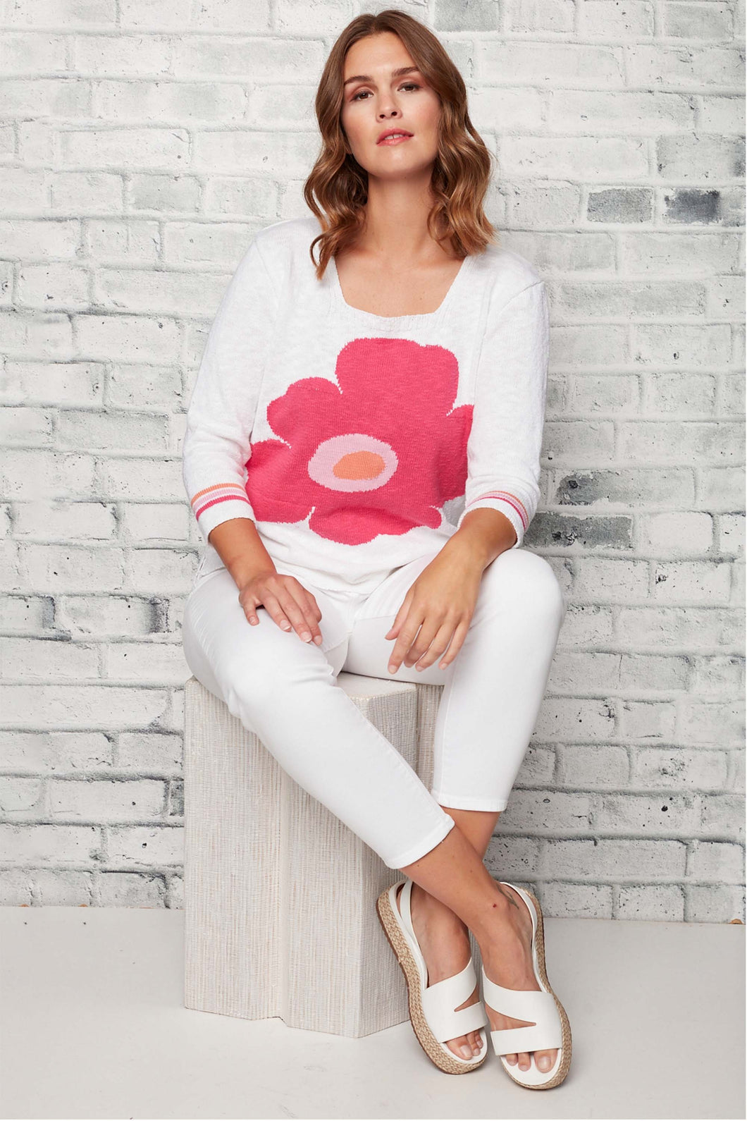 Parkhurst Marlowe Floral Pullover