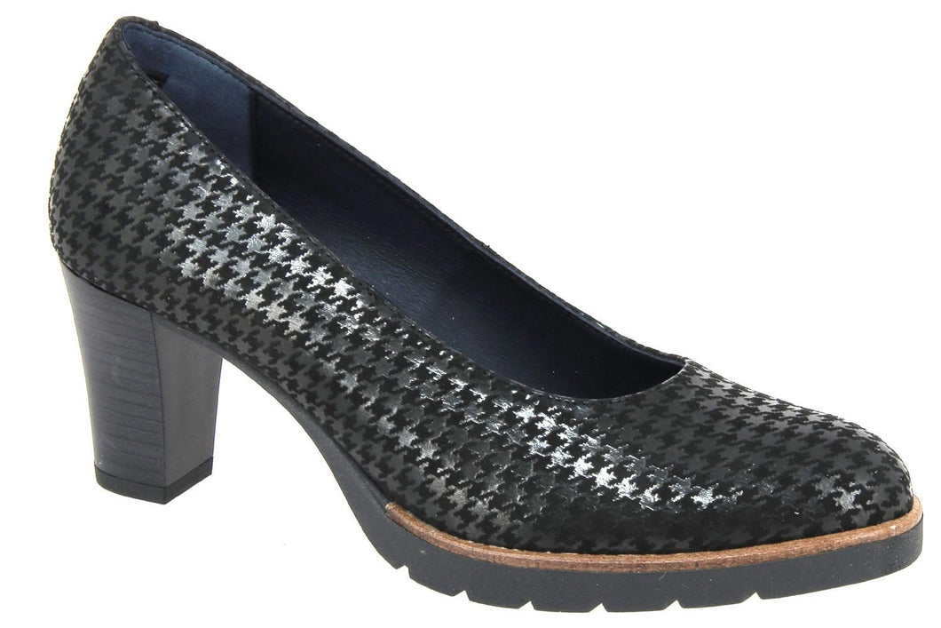 Dorking  Houndstooth Pattern Pump