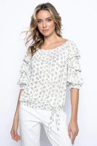 Picadilly Tier Sleeve Top