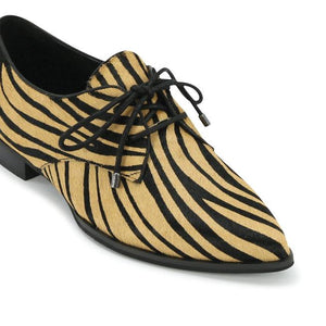 EmmeTan Zebra Print Oxford