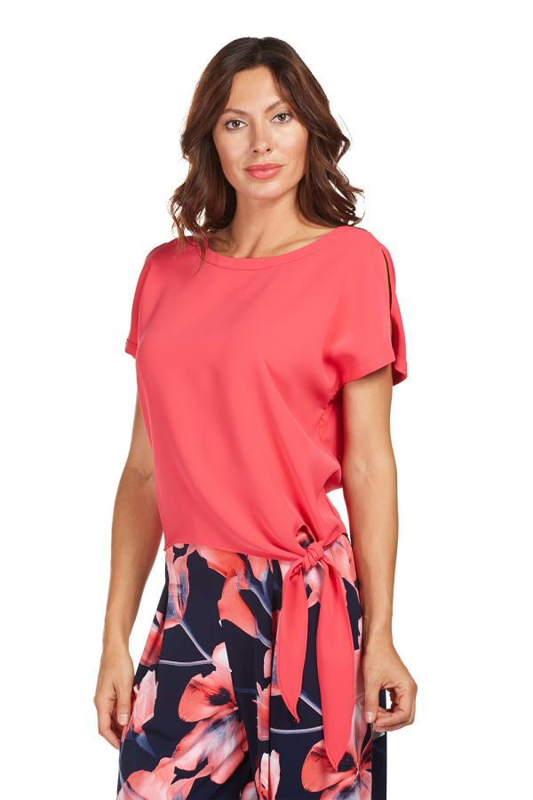 Frank Lyman Blouse with Side Tie