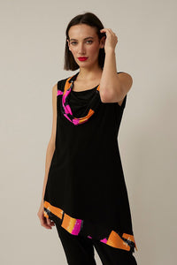 Joseph Ribkoff Draped Cowl Top