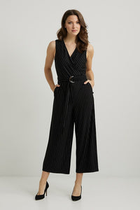 Joseph Ribkoff Pin-Striped Jumpsuit