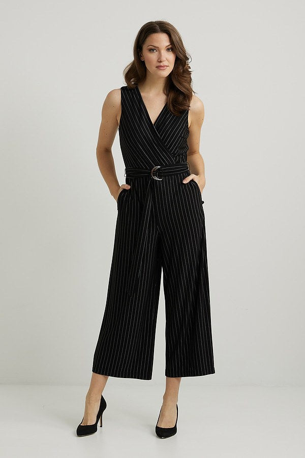Joseph Ribkoff Pin-Striped Jumpsuit