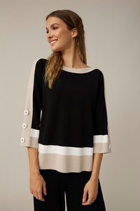 Joseph Ribkoff Colour-Blocked Sweater