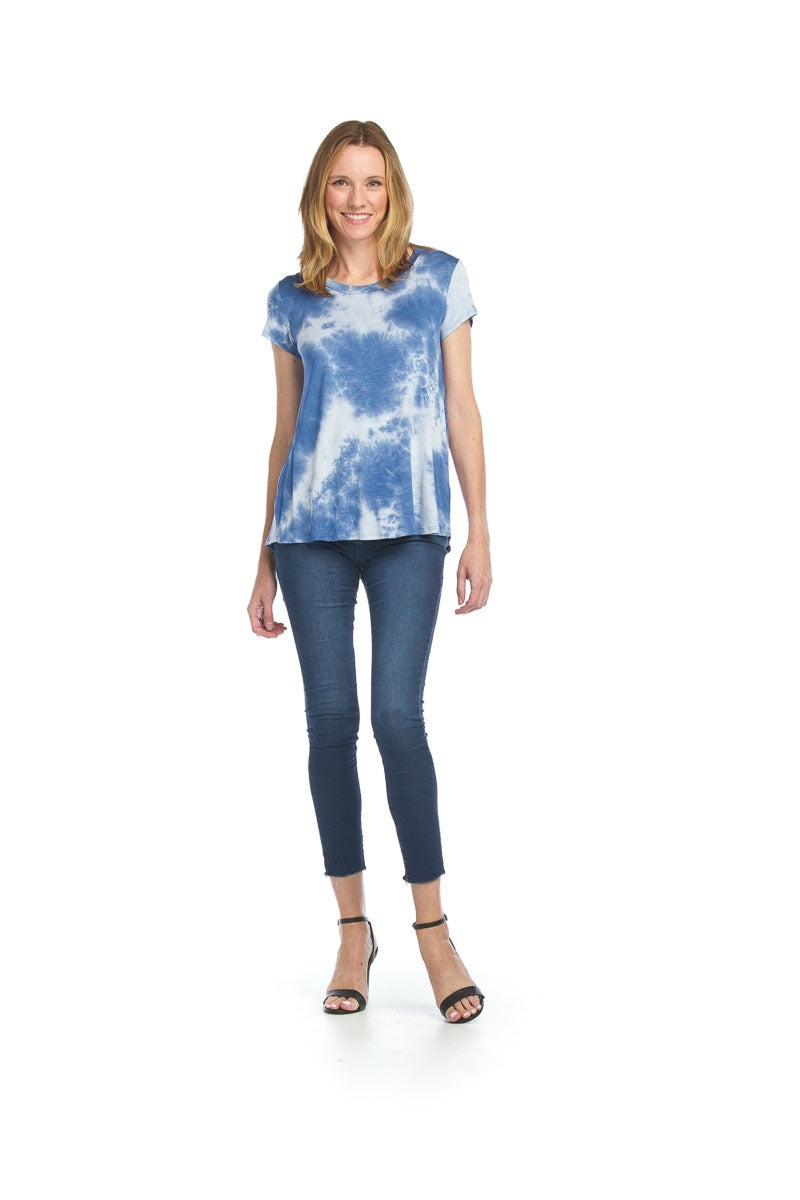 Soft Tie-Dye Stretch Shirt