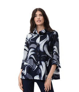 Joseph Ribkoff Swirl Print Jacket