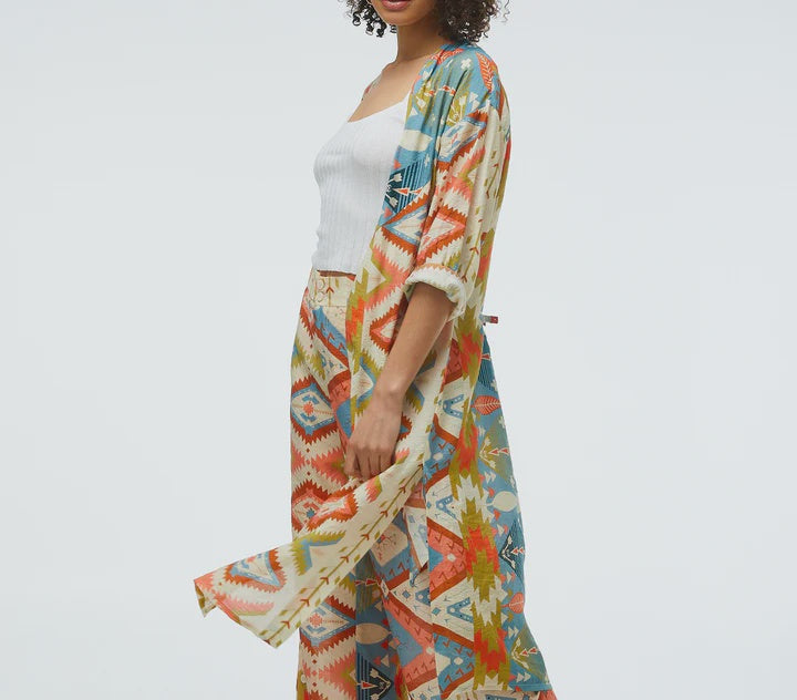 Zaket & Plover Tie Up Kimono