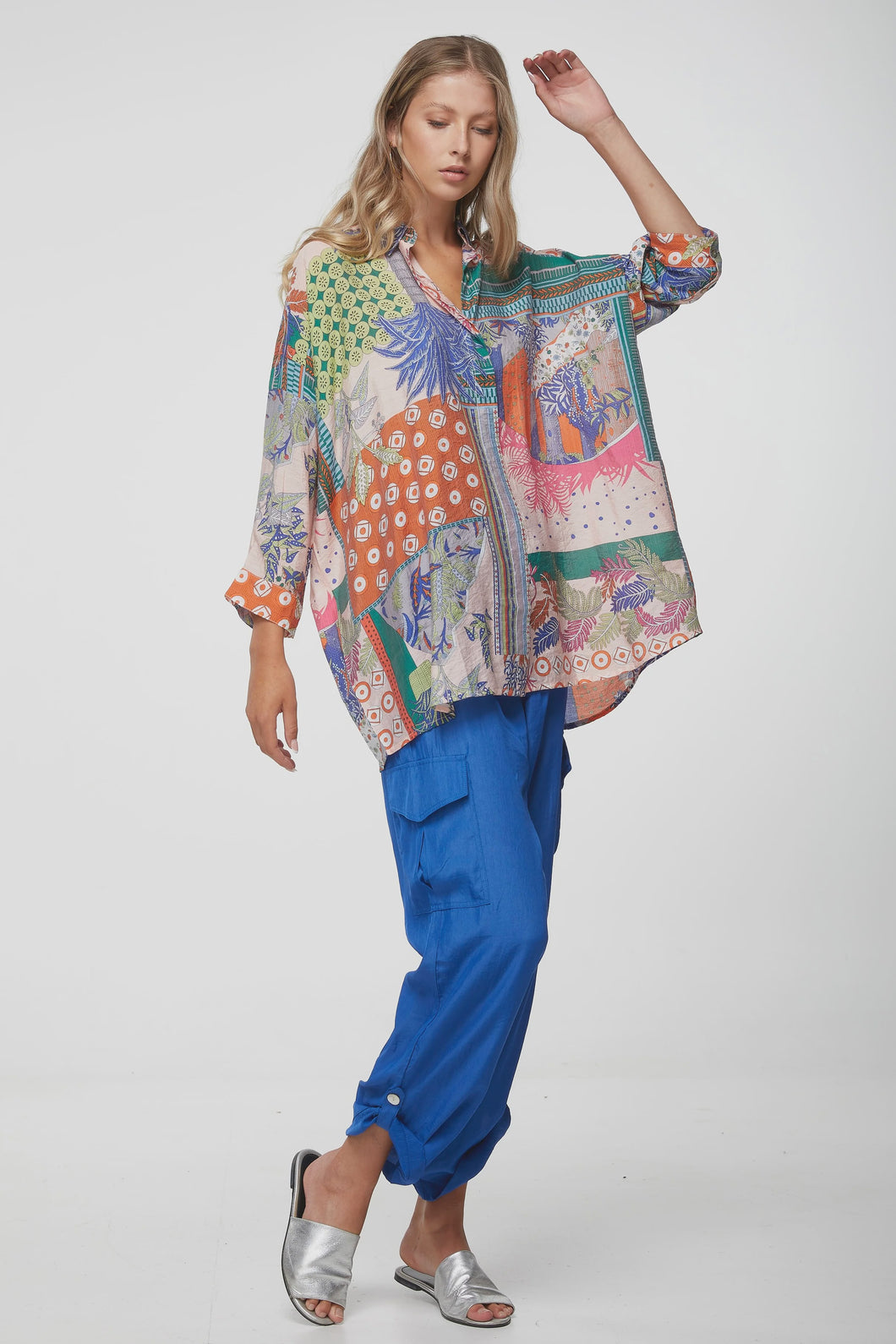 Zaket & Plover Oriental Blossom  Blouse