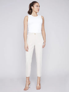 Charlie B Solid Cropped Pants