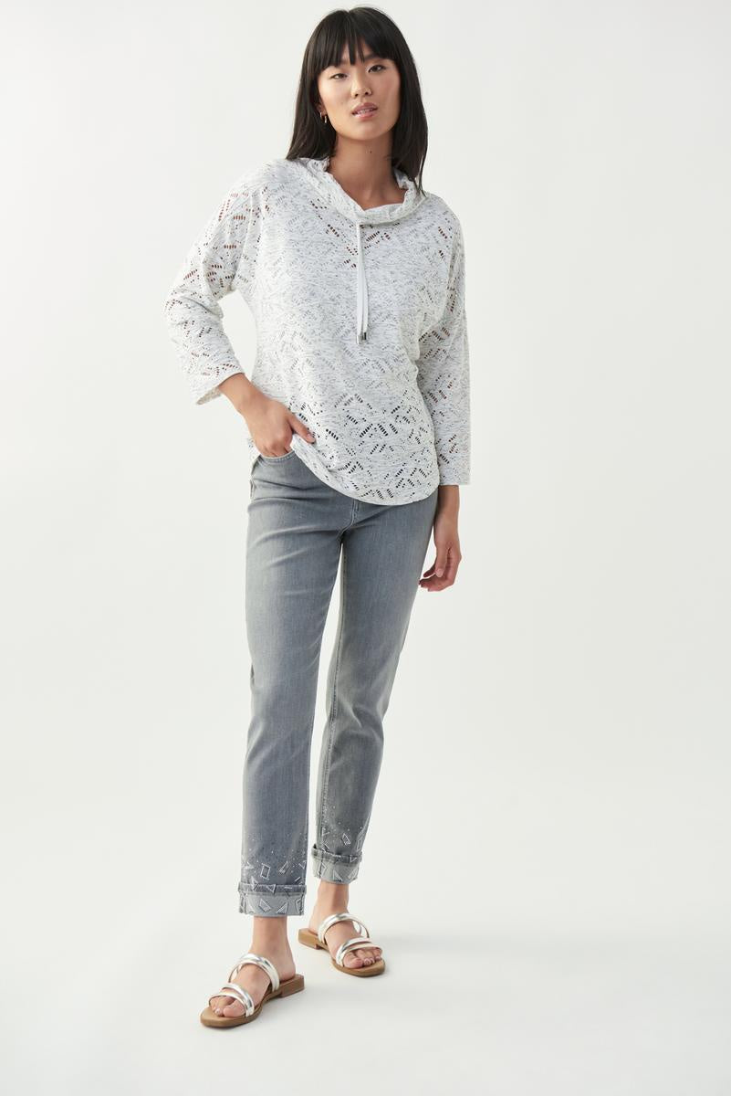 Joseph Ribkoff Beaded Detail Jeans