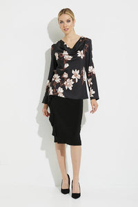 Joseph Ribkoff Silky Floral Top