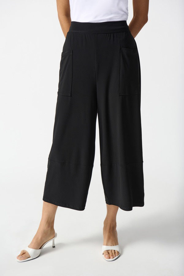 Joseph Ribkoff Cropped Wide Leg Pants