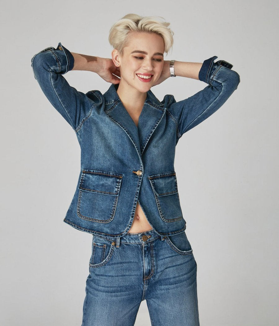 Lola Jeans Gia Denim Blazer