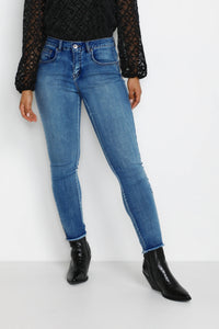 Slim Leg Jeans  with Push-Up