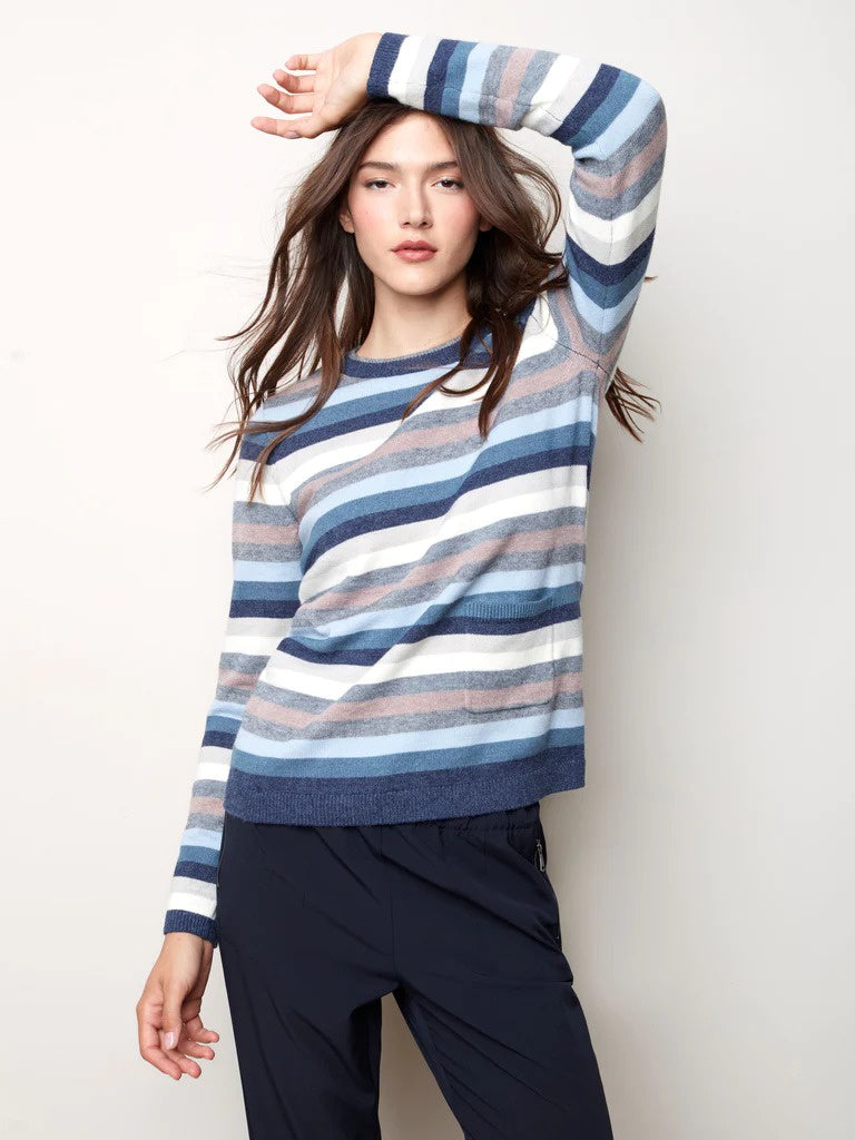 Frost Striped Sweater